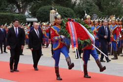 Putin przyleciał do Mongolii