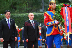 Putin przyleciał do Mongolii