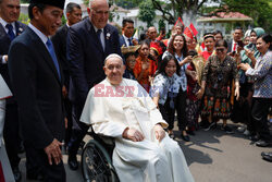 Papież Franciszek z pielgrzymką w Indonezji