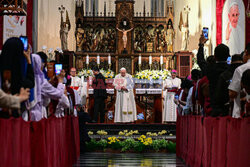 Papież Franciszek z pielgrzymką w Indonezji