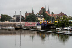 Zagrożenie powodziowe we Wrocławiu