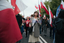 Protest PiS przed Ministerstwem Sprawiedliwości