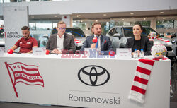 Toyota Romanowski partnerem motoryzacyjnym Cracovii