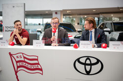 Toyota Romanowski partnerem motoryzacyjnym Cracovii