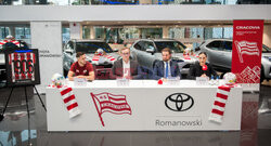 Toyota Romanowski partnerem motoryzacyjnym Cracovii