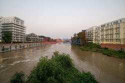 Wrocław szykuje się na przyjęcie fali powodziowej