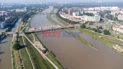 Wrocław szykuje się na przyjęcie fali powodziowej