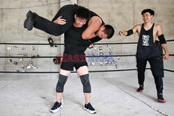 Wrestling w Chinach - AFP