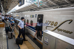 Japońska kolej Shinkansen