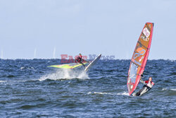 Adam Warchoł na zawodach  Windsurf World Cup Sylt