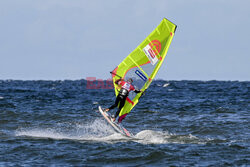 Adam Warchoł na zawodach  Windsurf World Cup Sylt