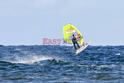 Adam Warchoł na zawodach  Windsurf World Cup Sylt