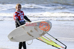 Adam Warchoł na zawodach  Windsurf World Cup Sylt