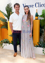 Gwiazdy na zawodach Veuve Clicquot Polo Classic