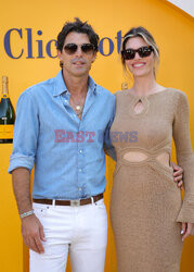 Gwiazdy na zawodach Veuve Clicquot Polo Classic