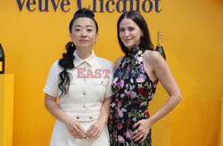 Gwiazdy na zawodach Veuve Clicquot Polo Classic