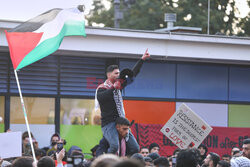 Pro-Palestyńska demonstracja w Berlinie