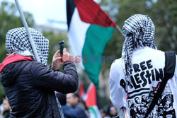 Pro-Palestyńska demonstracja w Berlinie