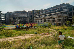 Grand Hotel Beira - symbol rozpaczy Mozambiku - AFP