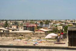 Grand Hotel Beira - symbol rozpaczy Mozambiku - AFP