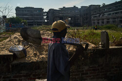 Grand Hotel Beira - symbol rozpaczy Mozambiku - AFP