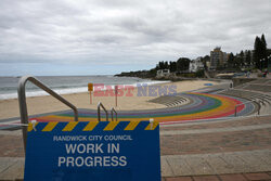 Zamknięta plaża w Sydney