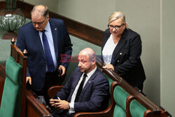 Orędzie prezydenta Andrzeja Dudy w Sejmie