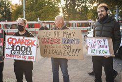 Gdański protest w obronie dzików