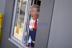 Donald Trump pracuje w McDonaldzie