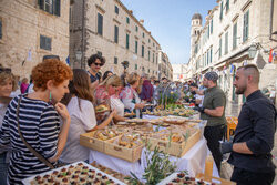 Festiwal jedzenia w Dubrowniku