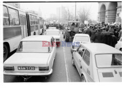 Strajki i demonstracje Solidarności