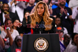 Beyonce na wiecu wyborczym Kamali Harris