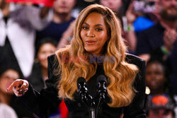 Beyonce na wiecu wyborczym Kamali Harris