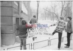 Strajki i demonstracje Solidarności