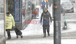 Pierwszy śnieg w Finlandii