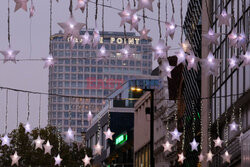 Świąteczna iluminacja na Oxford Street