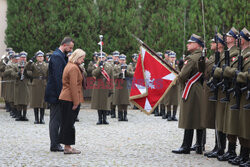 Wizyta minister obrony narodowej Czech w Warszawie