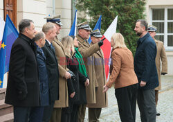 Wizyta minister obrony narodowej Czech w Warszawie