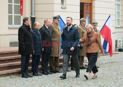 Wizyta minister obrony narodowej Czech w Warszawie