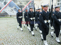 Wizyta minister obrony narodowej Czech w Warszawie