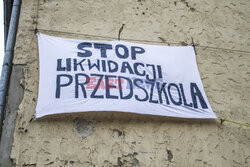 Zbiórka podpisów przeciwko likwidacji najstarszego przedszkola w Olsztynie