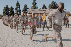 Trening amerykańskich marines