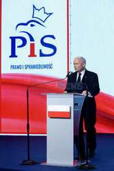 Konferencja prezesa PiS