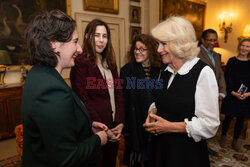 Królowa Camilla na spotkaniu w Booker Prize Foundation