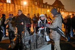 Gdańsk. Obchody 86 rocznicy Nocy Kryształowej