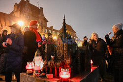 Gdańsk. Obchody 86 rocznicy Nocy Kryształowej