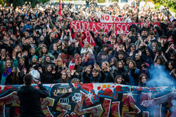 Antyrządowe demonstracje studentów we Włoszech