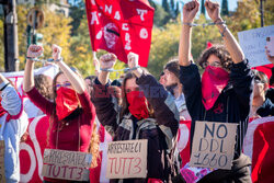 Antyrządowe demonstracje studentów we Włoszech