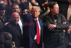 Donald Trump i Elon Musk na gali UFC 309