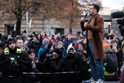 Manifestacja antyrosyjska w Berlinie